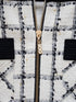 Étoile Check tweedジップスカート
